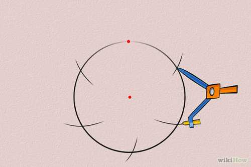 Как нарисовать круг без циркуля
